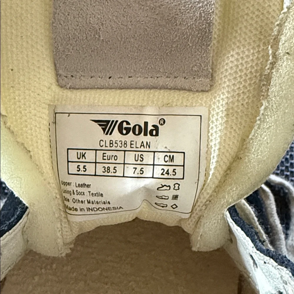 Gola Elan suede sneaker. Size 38.5 (7.5/8) - Picture 6 of 6